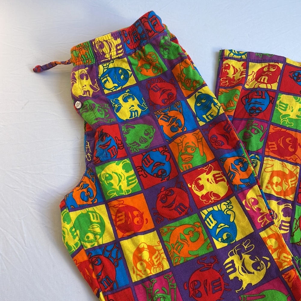 Colourful M&M’s Pajama Pants Size Small